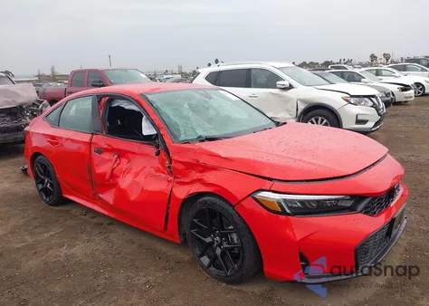 2025 Honda Civic Sport z USA, uszkodzony, nr VIN 2HGFE2F58SH528167